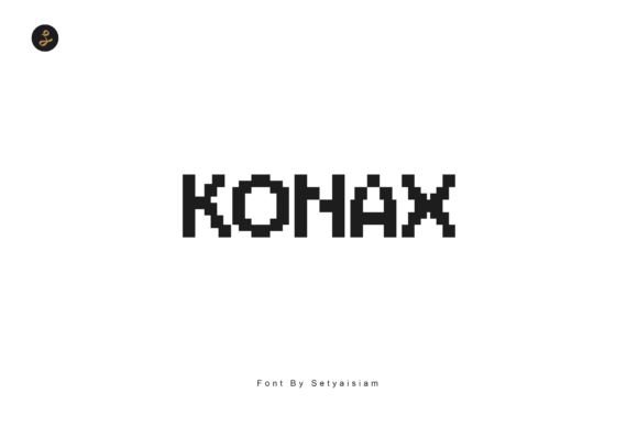 Konax: A Pixel-Perfect Sans Font for Bold Visual Identity