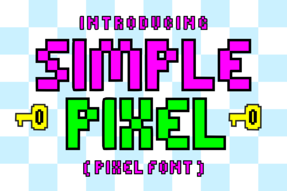 Simple Pixel: A Typeface That Brings 8-Bit Charm to Modern Design