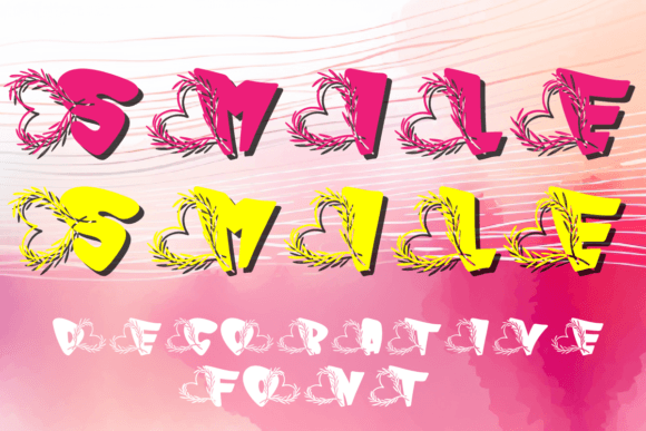 Smile Smile: A Font That Brings Heartfelt Charm to Your Designs