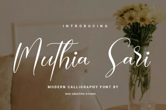 Why Muthia Sari Is Your New Favorite Script Font